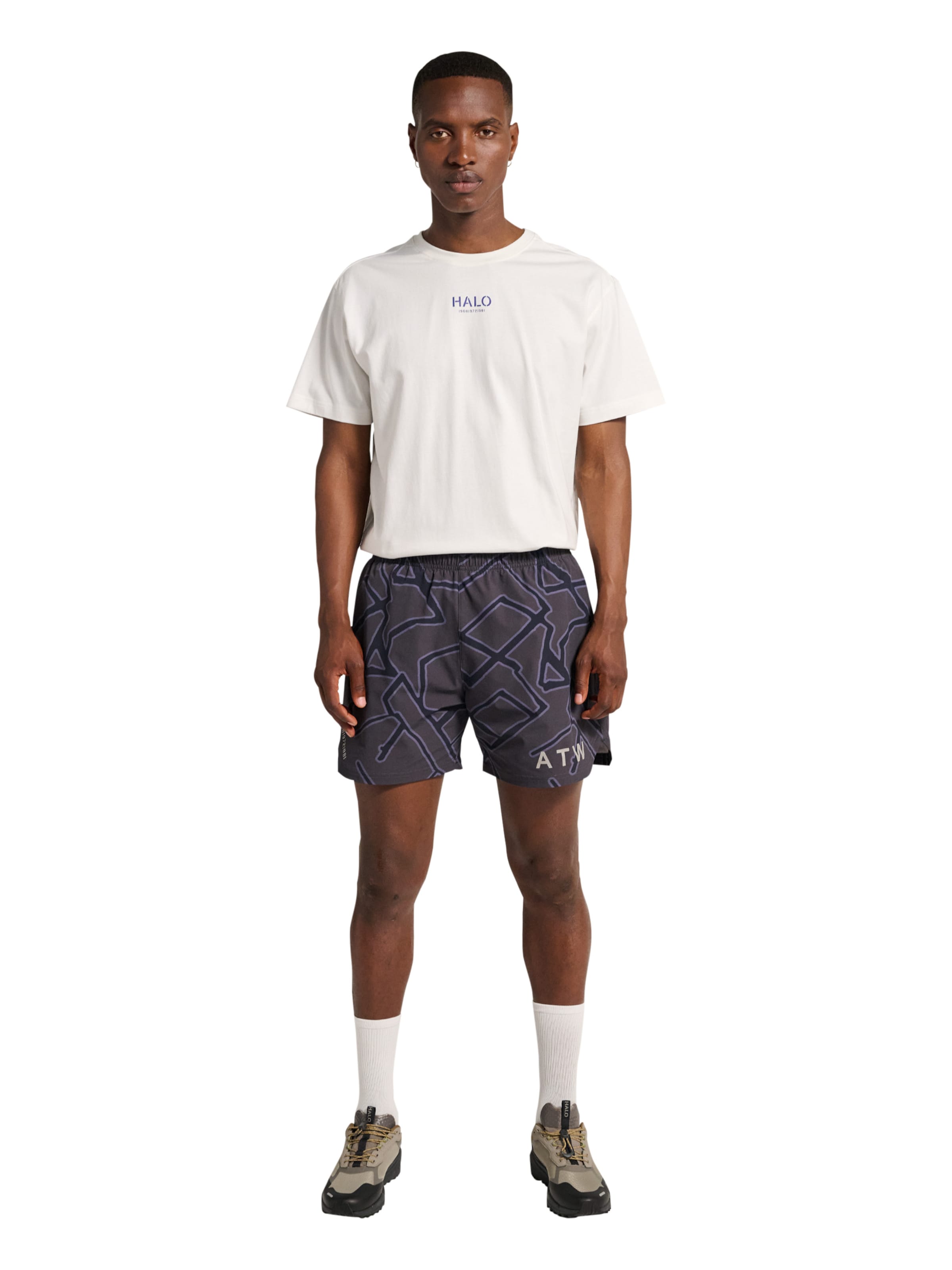 HALO Loose fit Pants in Grey