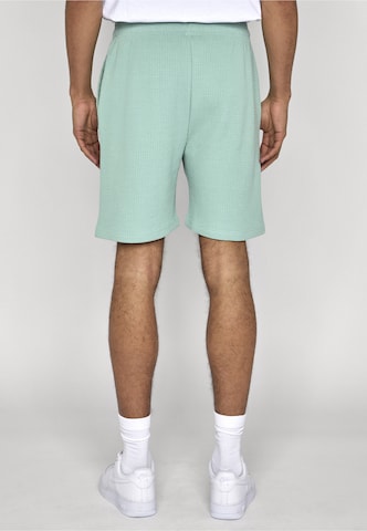 Urban Classics Regular Trousers in Green