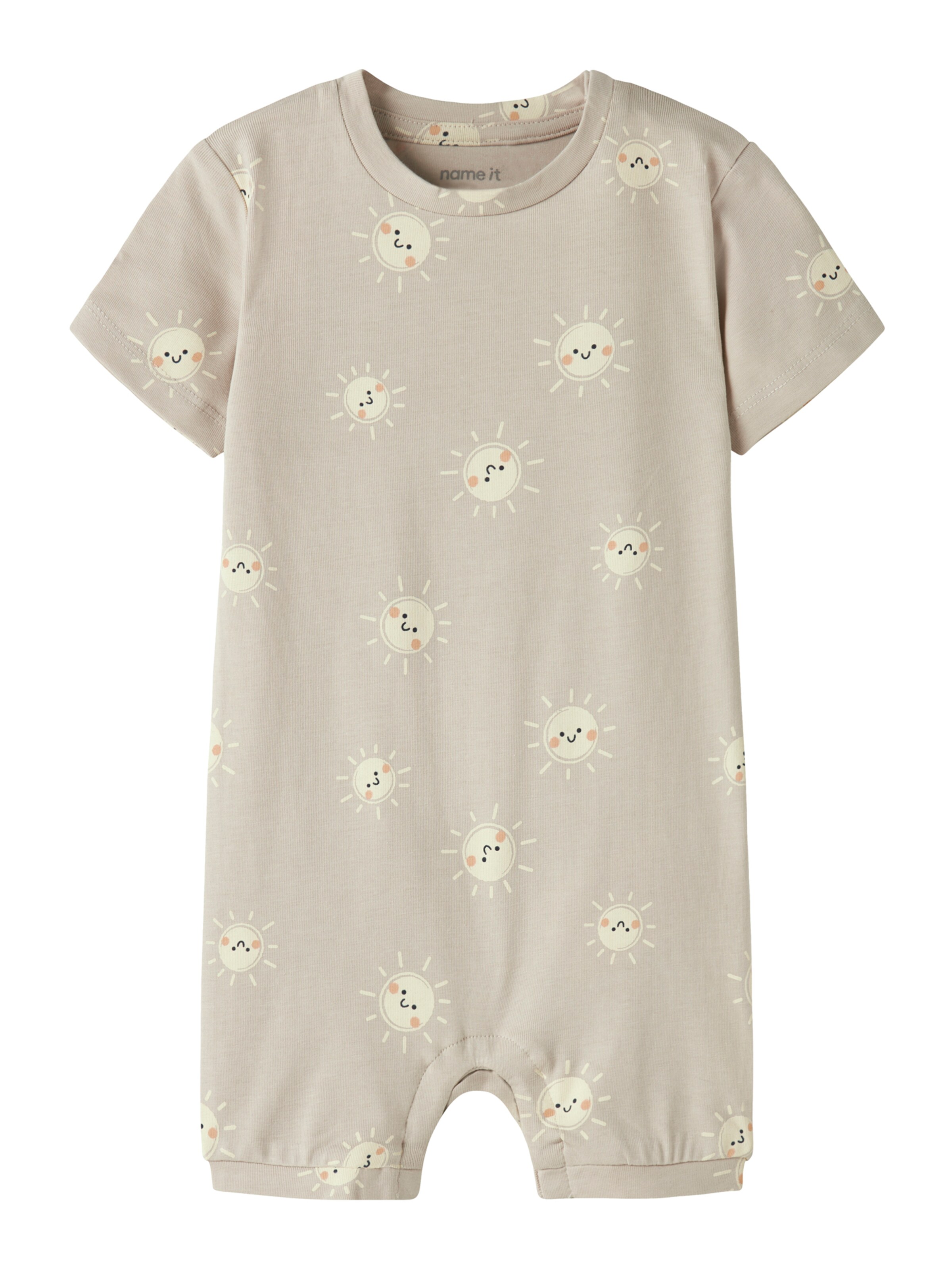 Barboteuse / body 'NBMVROELS' NAME IT en gris : devant