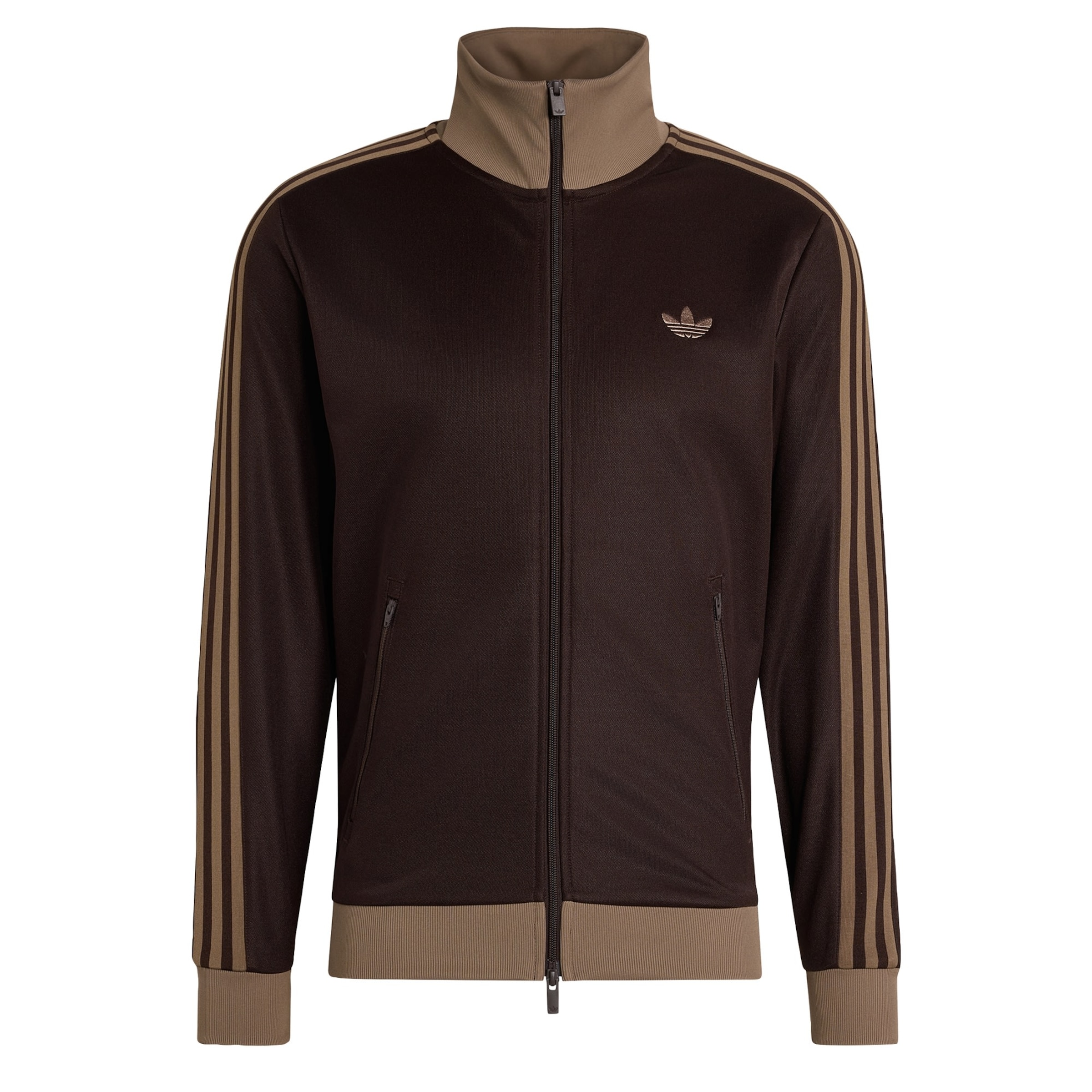 ADIDAS ORIGINALS Sweatvest 'Classic' in Bruin: voorkant