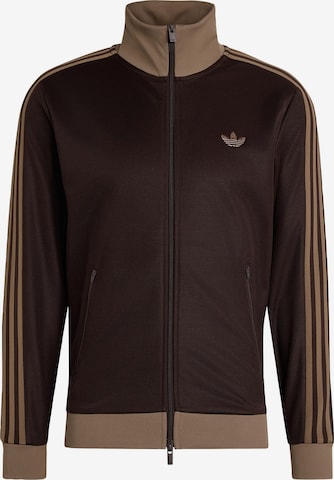 ADIDAS ORIGINALS Sweatvest 'Classic' in Bruin: voorkant