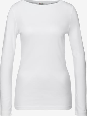 STREET ONE Shirt in White: front