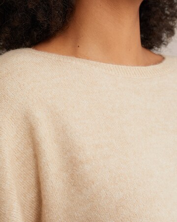 WE Fashion Pullover i beige