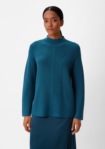 Pull-over COMMA en bleu : devant