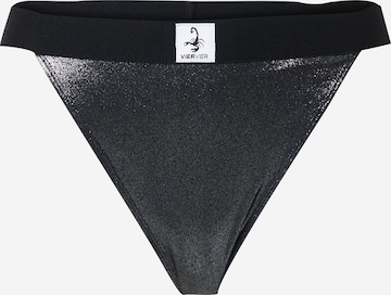 VIERVIER Thong 'Svea' in Black: front