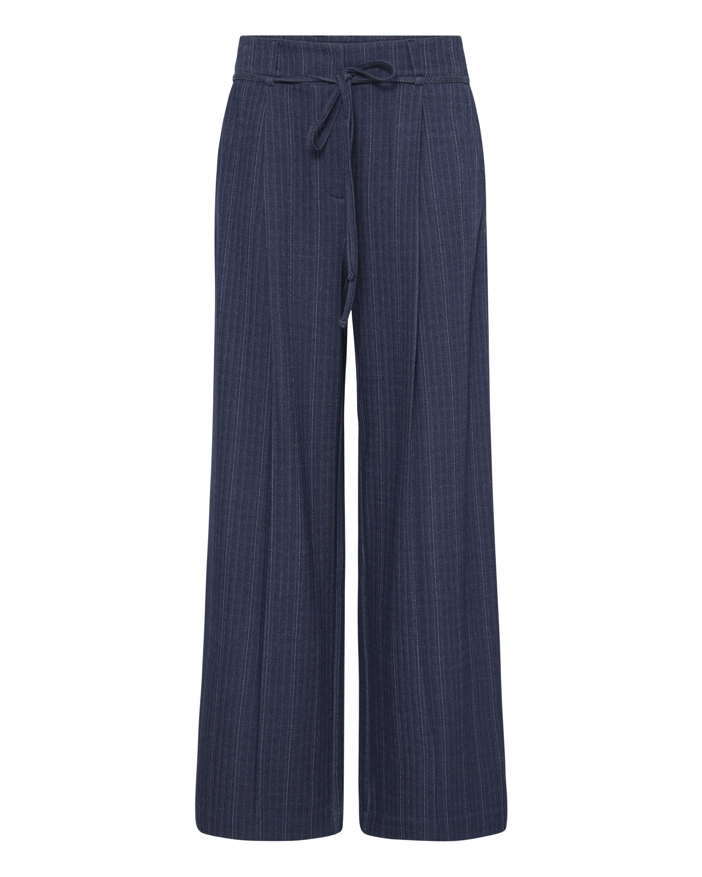 ICHI Broek 'IHKate Pinelle' in Blauw: voorkant