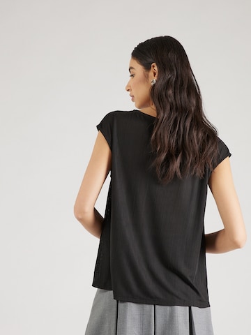 COMMA Blouse in Zwart