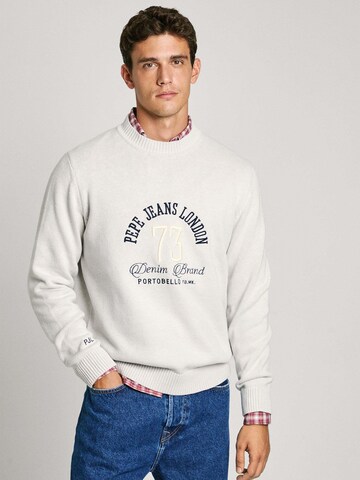 Pepe Jeans Pullover 'Lionel' in Grau: Vorderseite