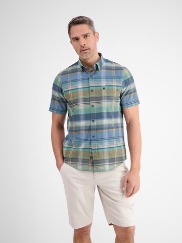 LERROS Regular fit Overhemd in Blauw: voorkant