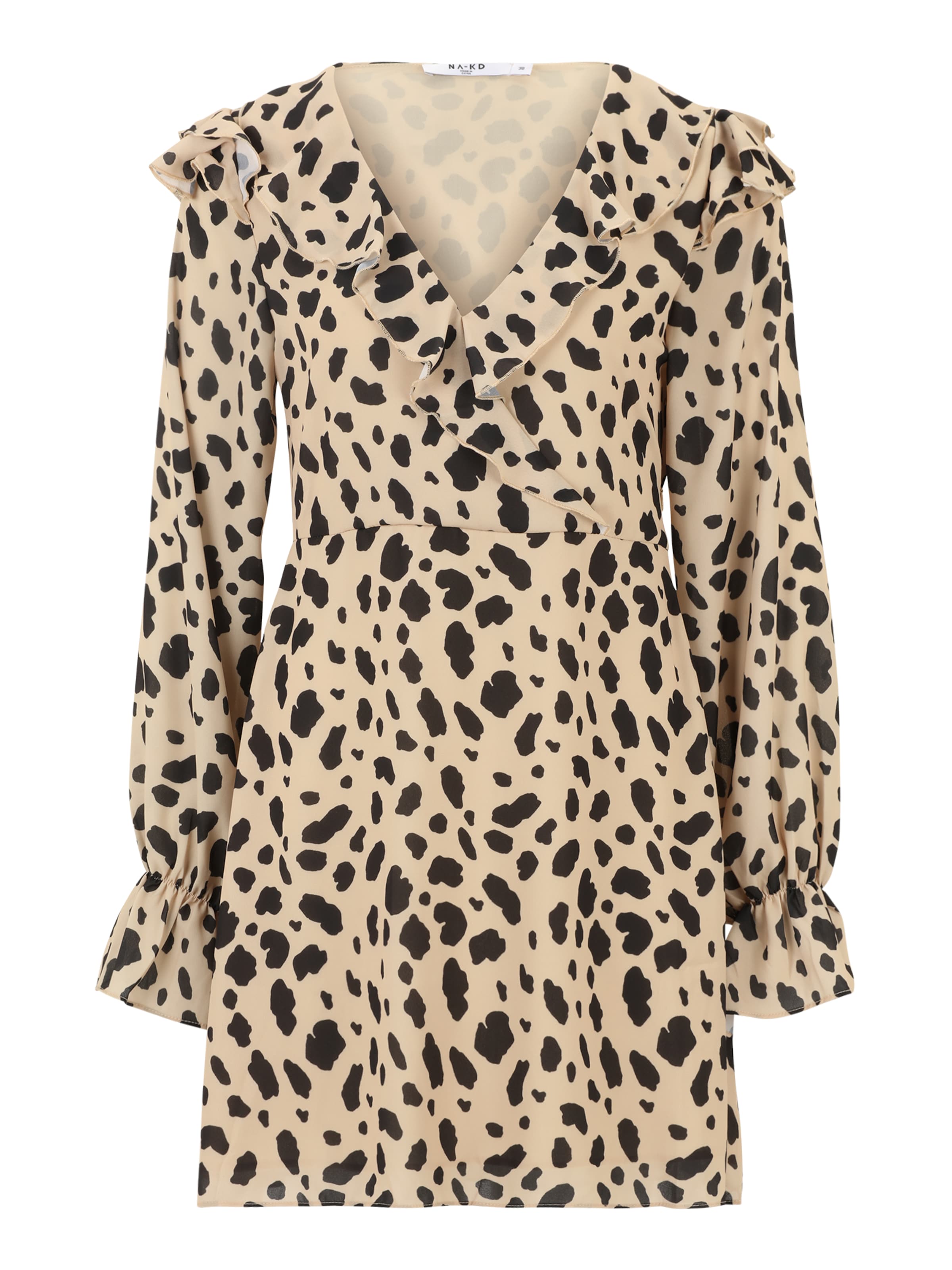 NA-KD Kjole i beige: forside