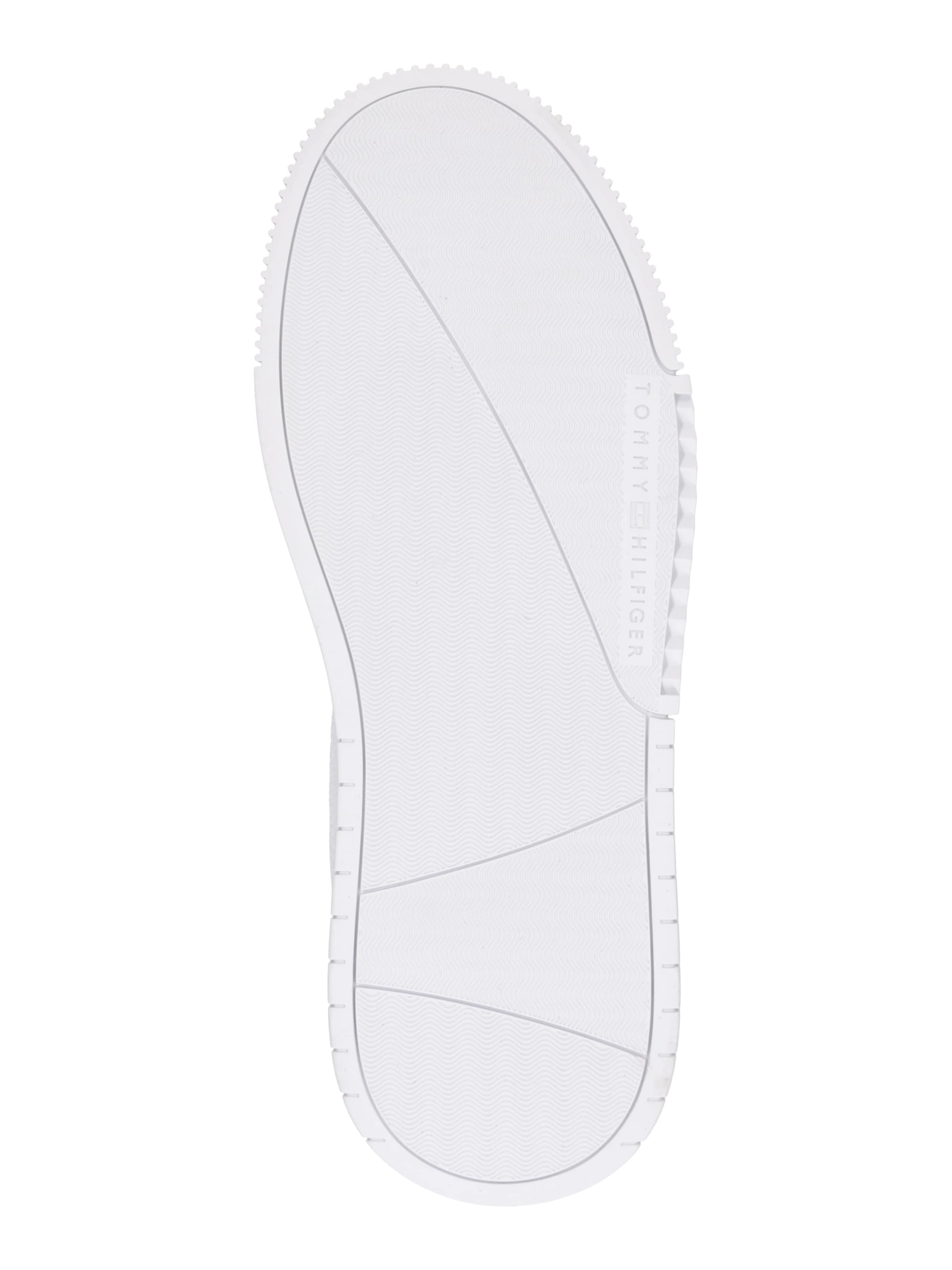 Sneaker low 'SUPERCUP' de la TOMMY HILFIGER pe alb: jos