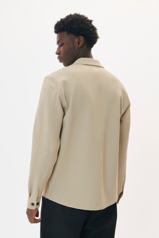 Coupe regular Chemise 'pelton' Matinique en beige