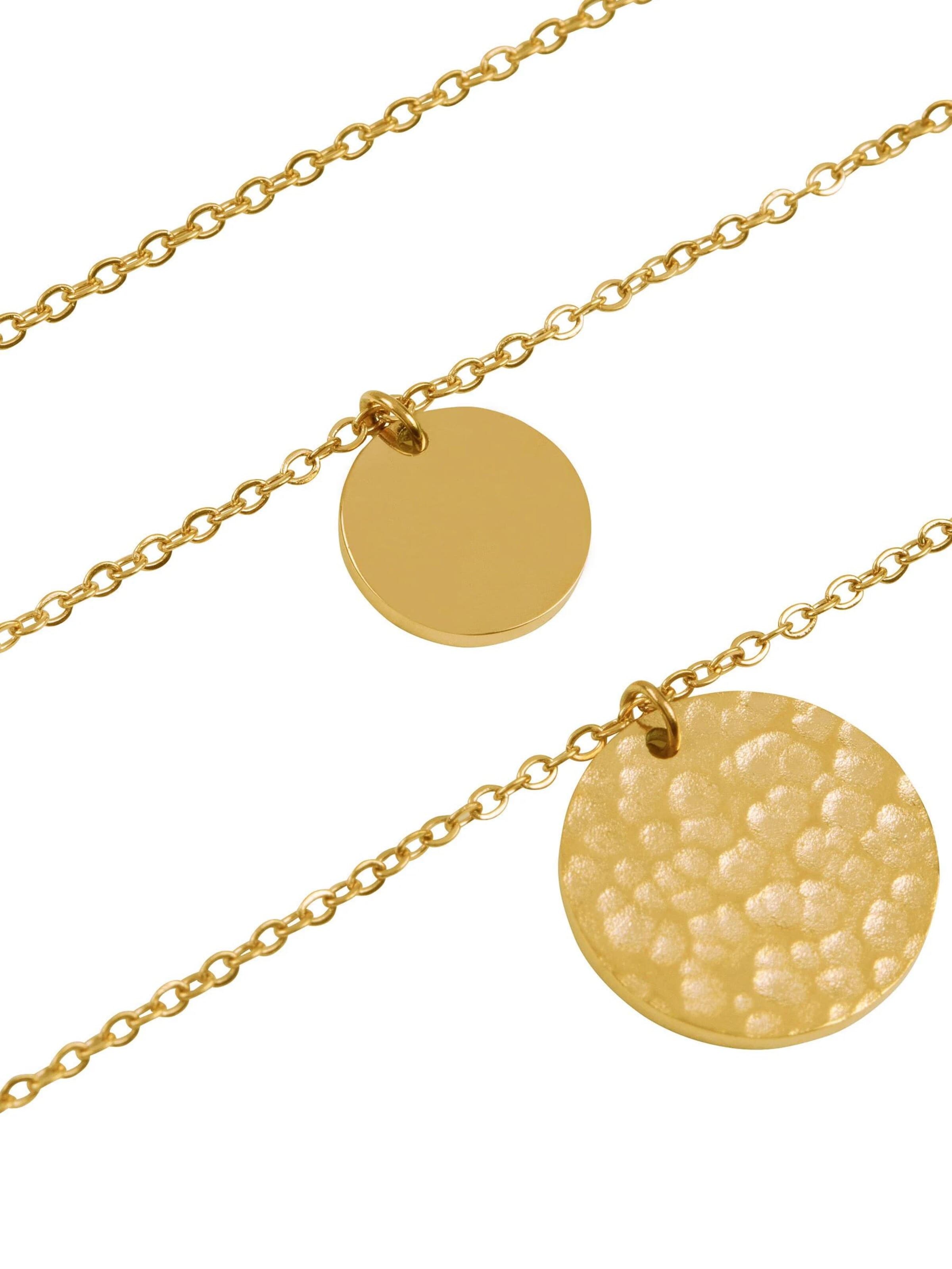 Chaîne 'Necklace Hammered' Chic by Lirette en or