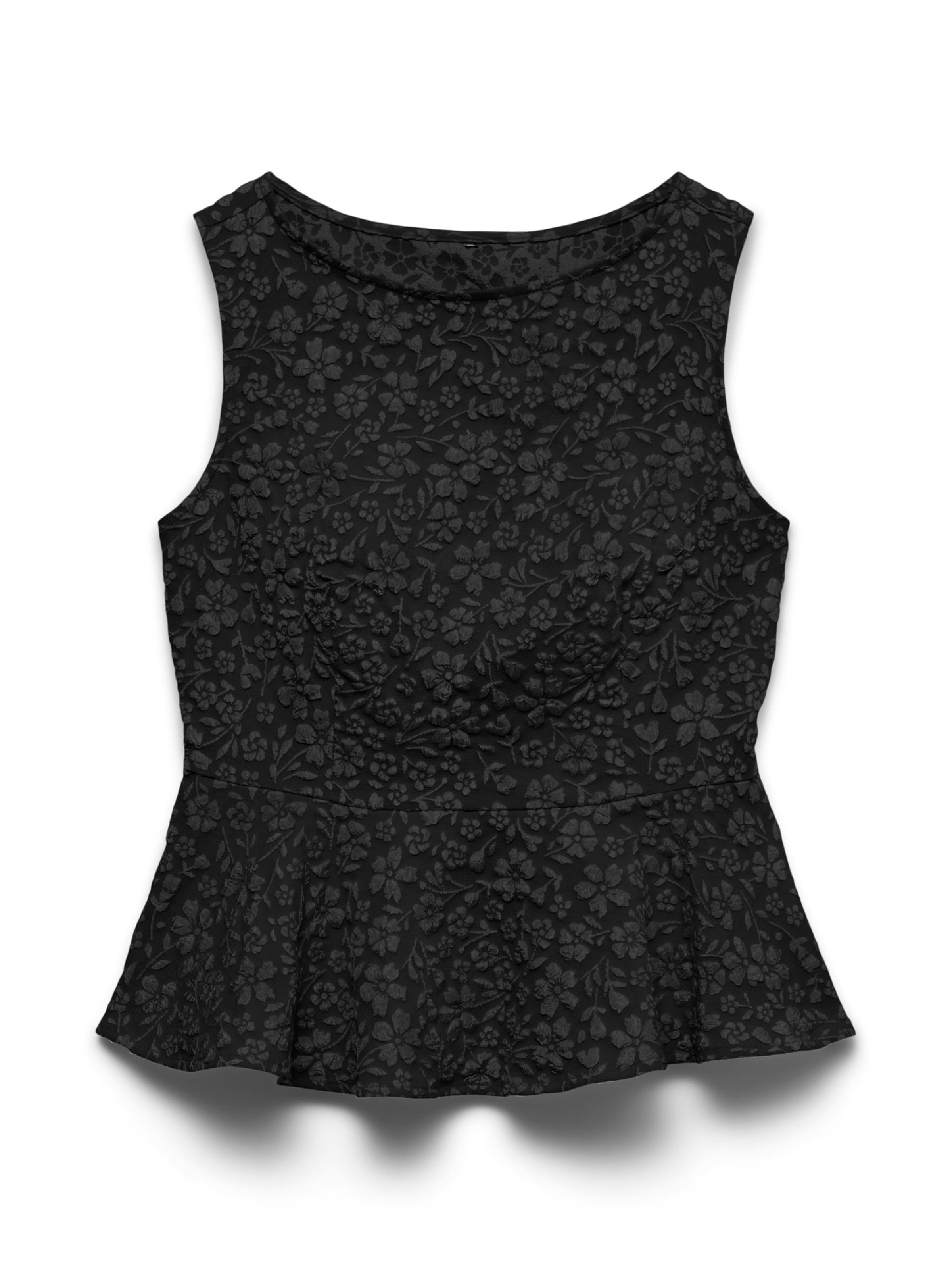 Chemisier VERO MODA en noir : devant