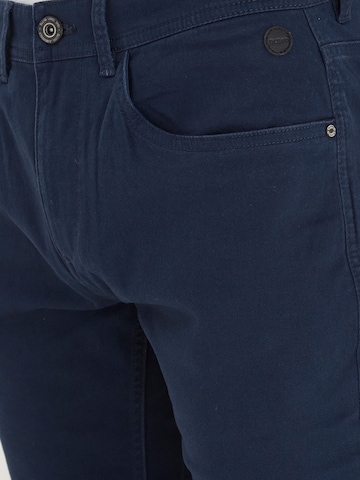 BLEND Regular Chinohose 'Saturn' in Blau