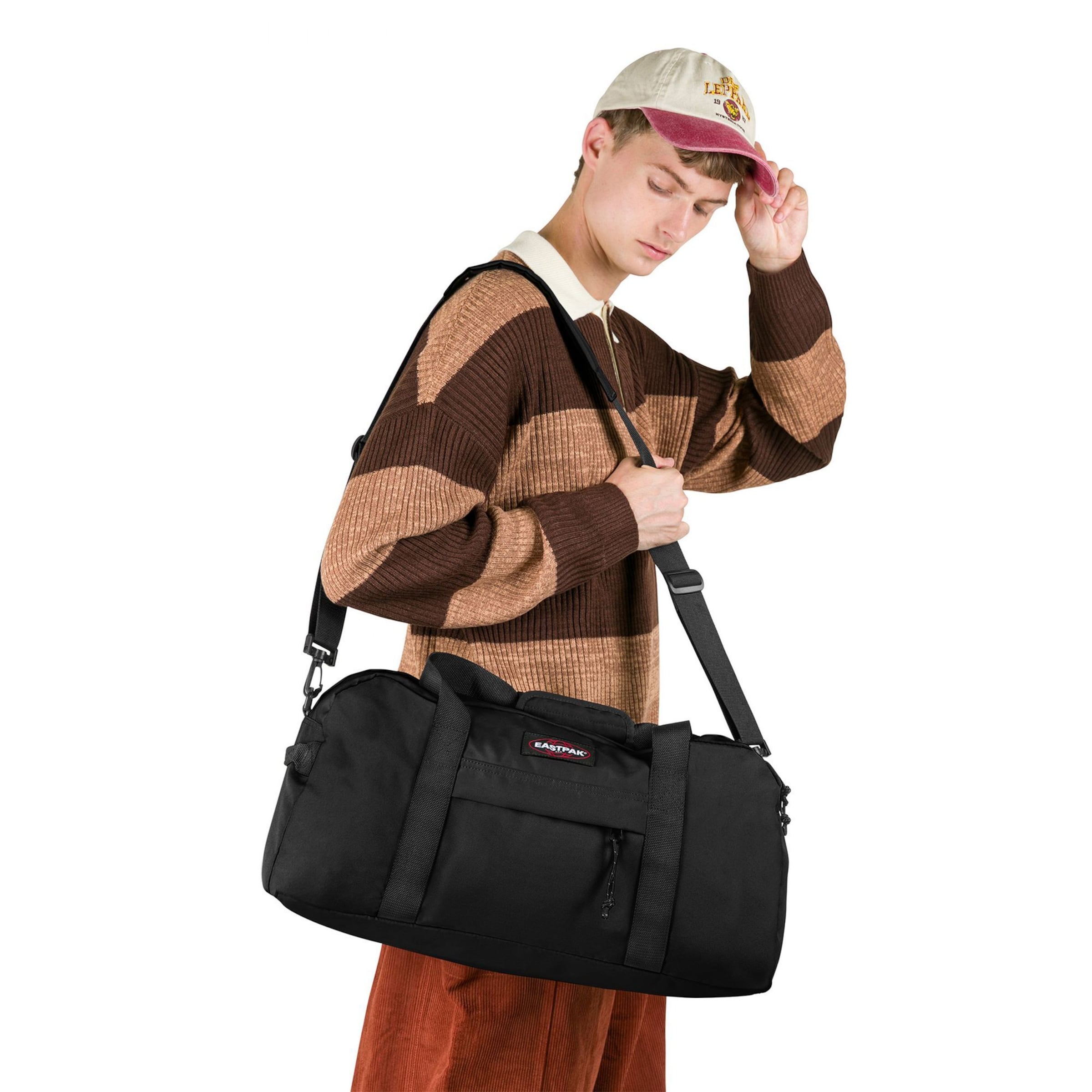 EASTPAK Weekender 'Stand' in Grey: front