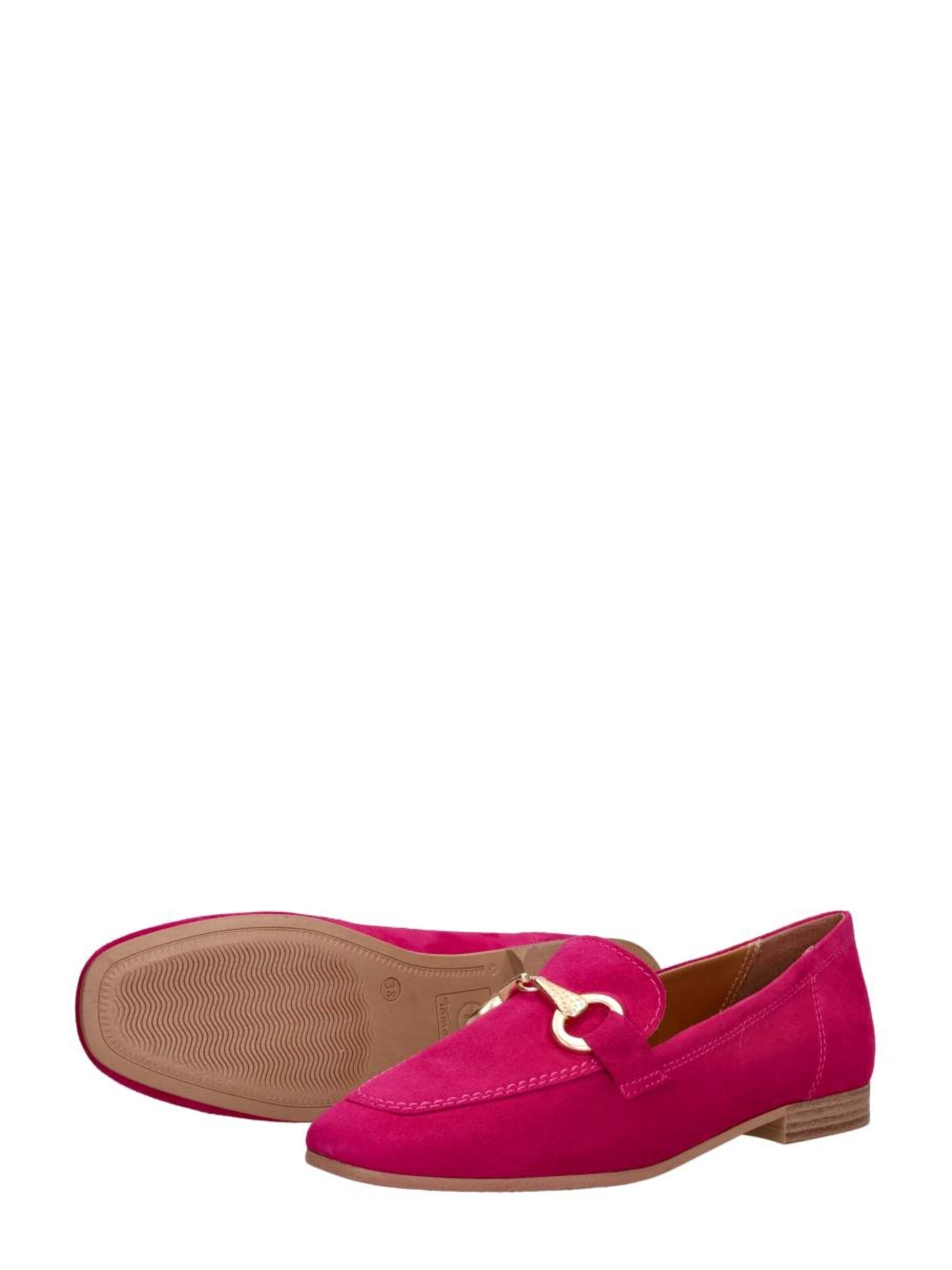 Escarpins 'Mocassin' Tamaris en rose