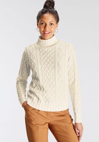 AJC Pullover in Beige: Vorderseite