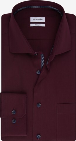 SEIDENSTICKER Regular Fit Business Hemd in Rot
