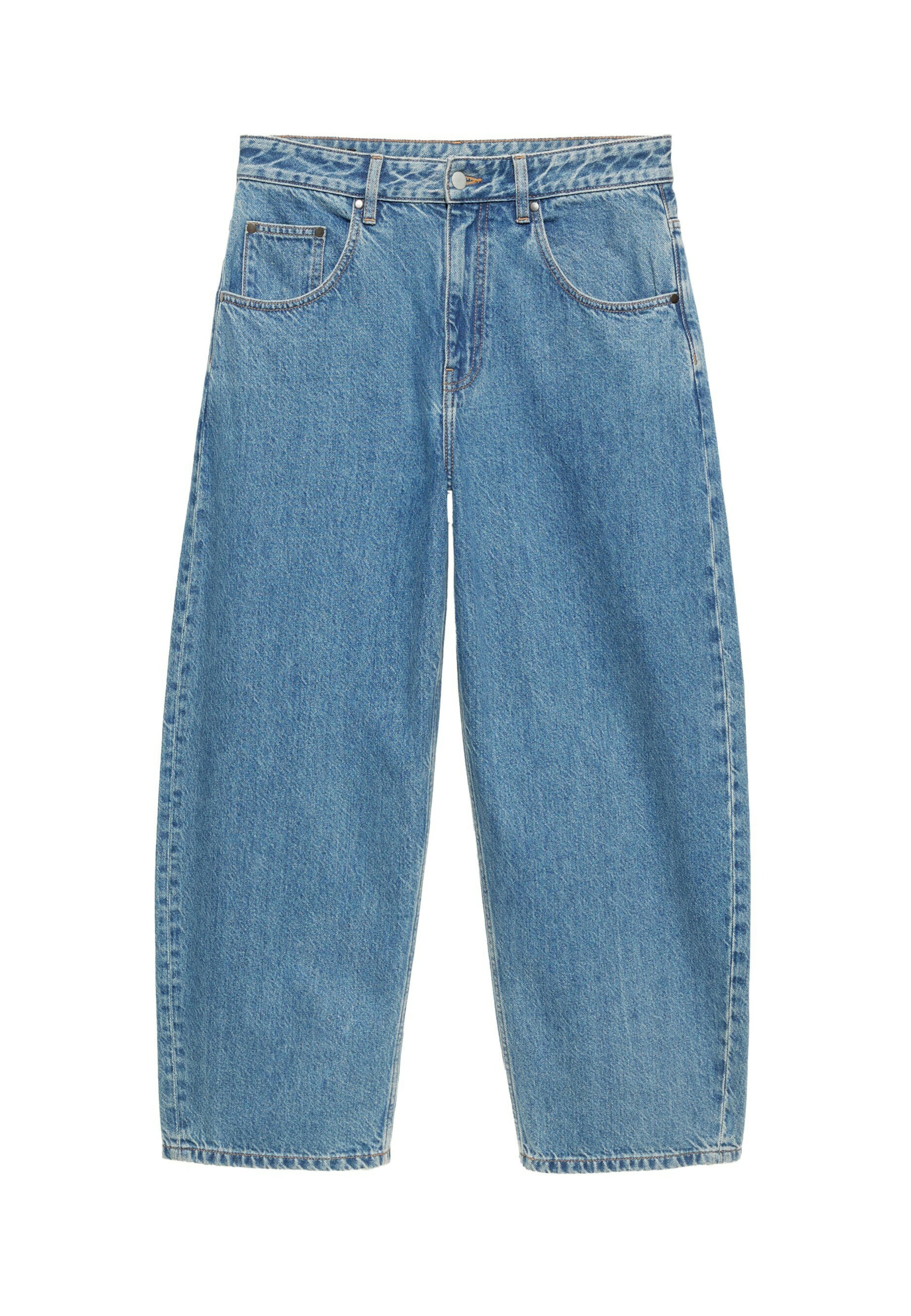 Pull&Bear Tønde Jeans i blå: forside