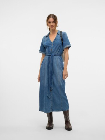 VERO MODA Kjole 'TRYLLA' i blå: forside