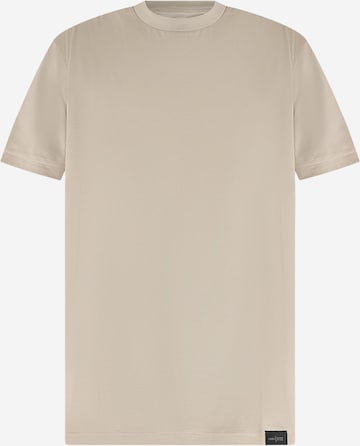 T-Shirt LOW BRAND en beige : devant