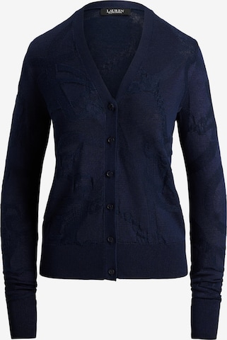 Lauren Ralph Lauren Strickjacke in Blau: Vorderseite