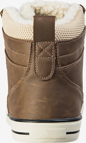 Mols Lace-Up Boots 'Javanes' in Brown