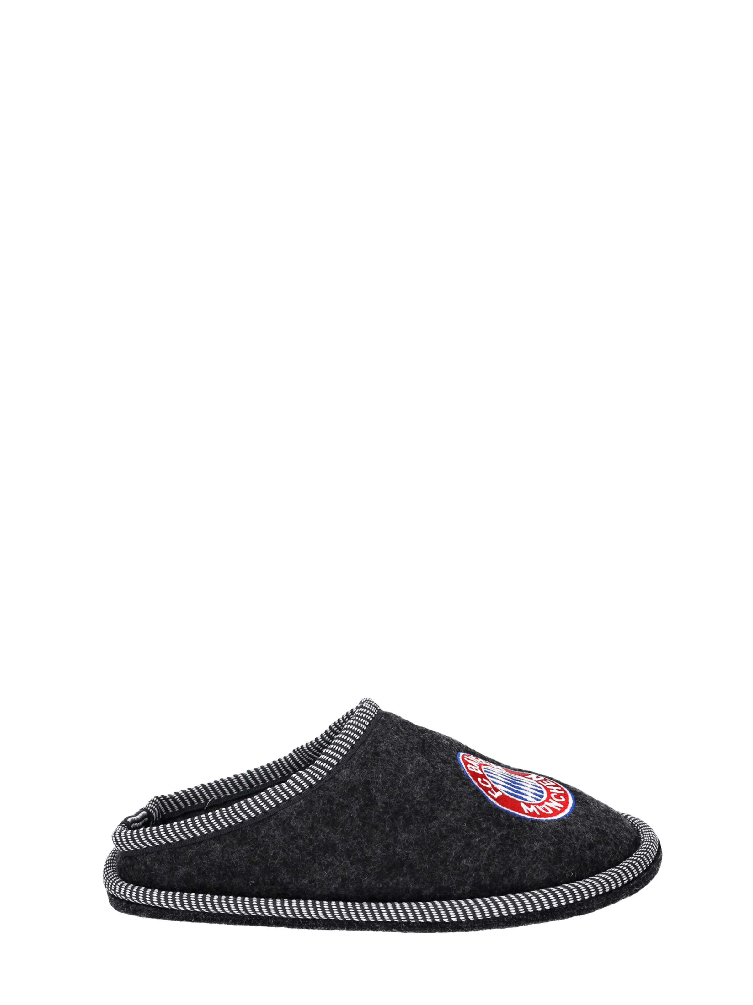 FC BAYERN MÜNCHEN Slippers in Grey: front