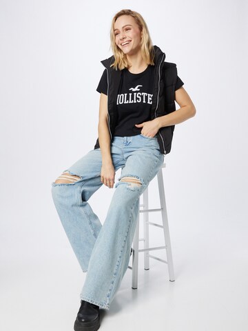 HOLLISTER T-Shirt in Schwarz