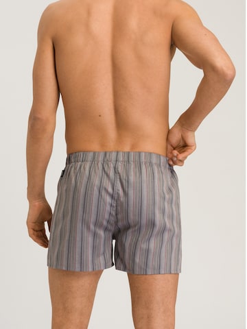 Hanro Boxershorts ' Fancy Woven ' in Grau