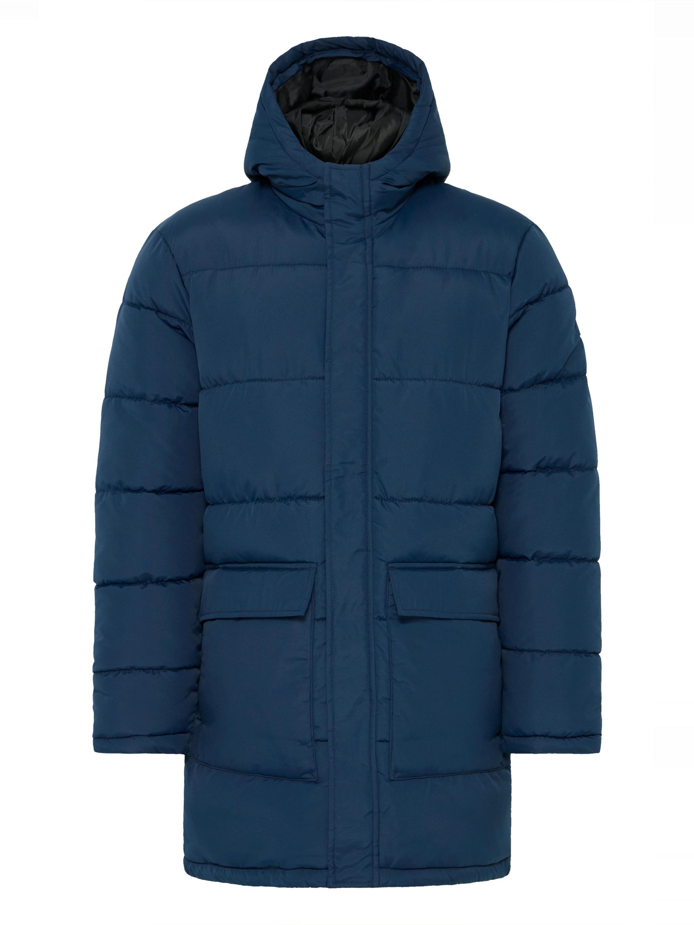 BLEND - Abrigo de invierno ' BHElkas ' en azul: frente