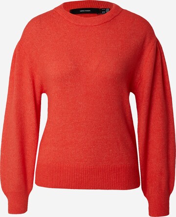 VERO MODA Sweater 'RILEY' in Red: front