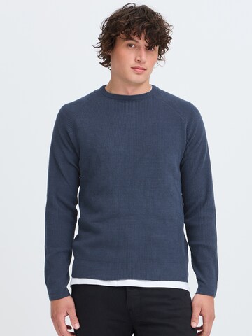 BLEND - Pullover 'BHDante ONeck' em azul
