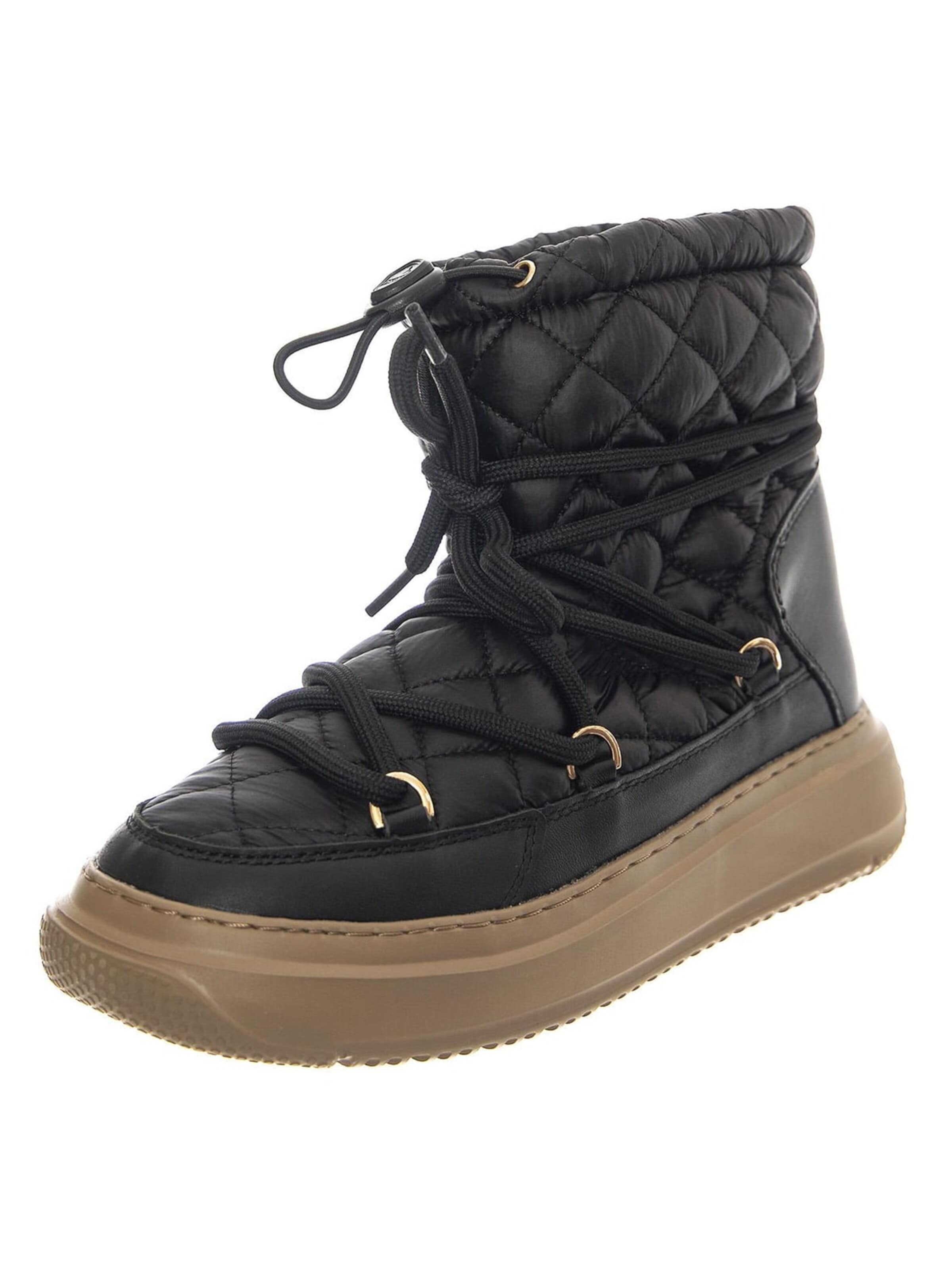 Bottes 'Gravita Black / Brown' Pajar Canada en noir : devant