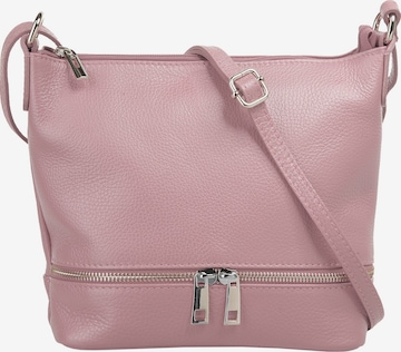 Cluty Crossbody Bag in Purple: front