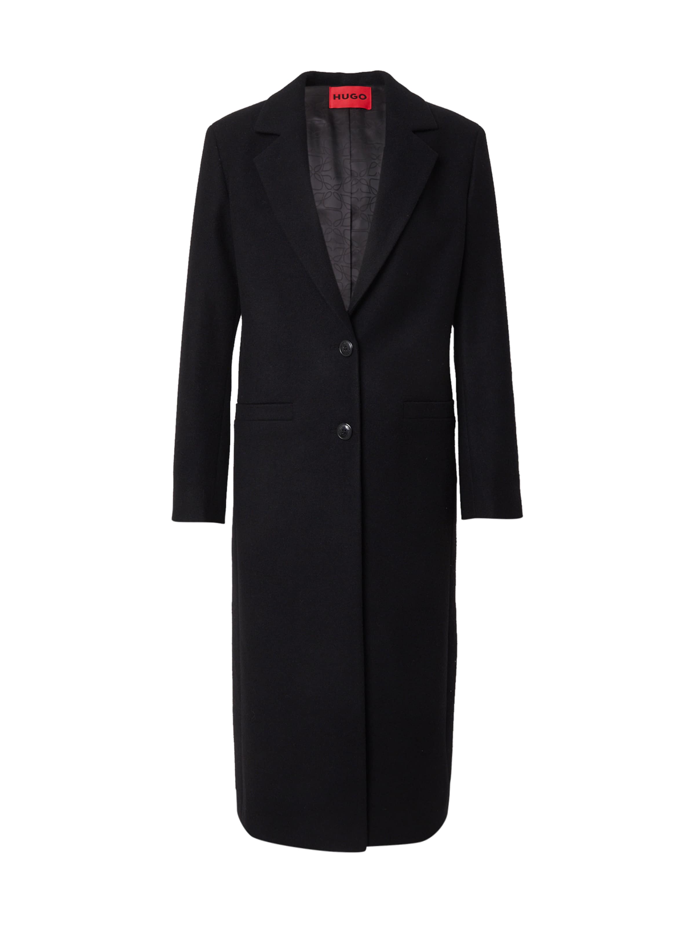 HUGO Tussenmantel &#x27;Mojeni&#x27; in Zwart: voorkant