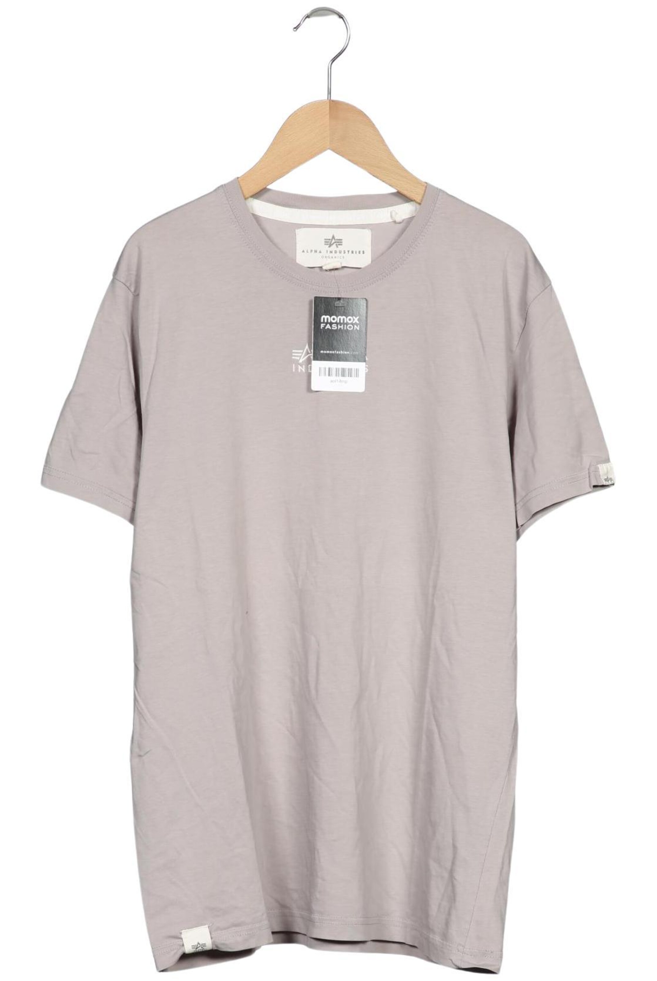 ALPHA INDUSTRIES Shirt in L in Grey: front