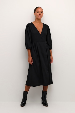 Robe 'Katrine' Kaffe en noir : devant