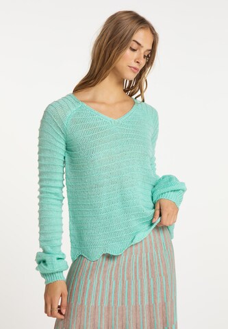 IZIA Sweater in Blue: front