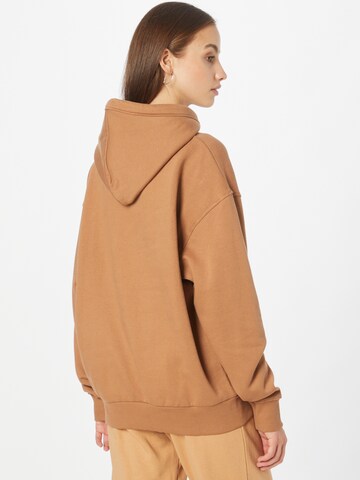 WEEKDAY Sweatshirt 'Alisa' in Brown