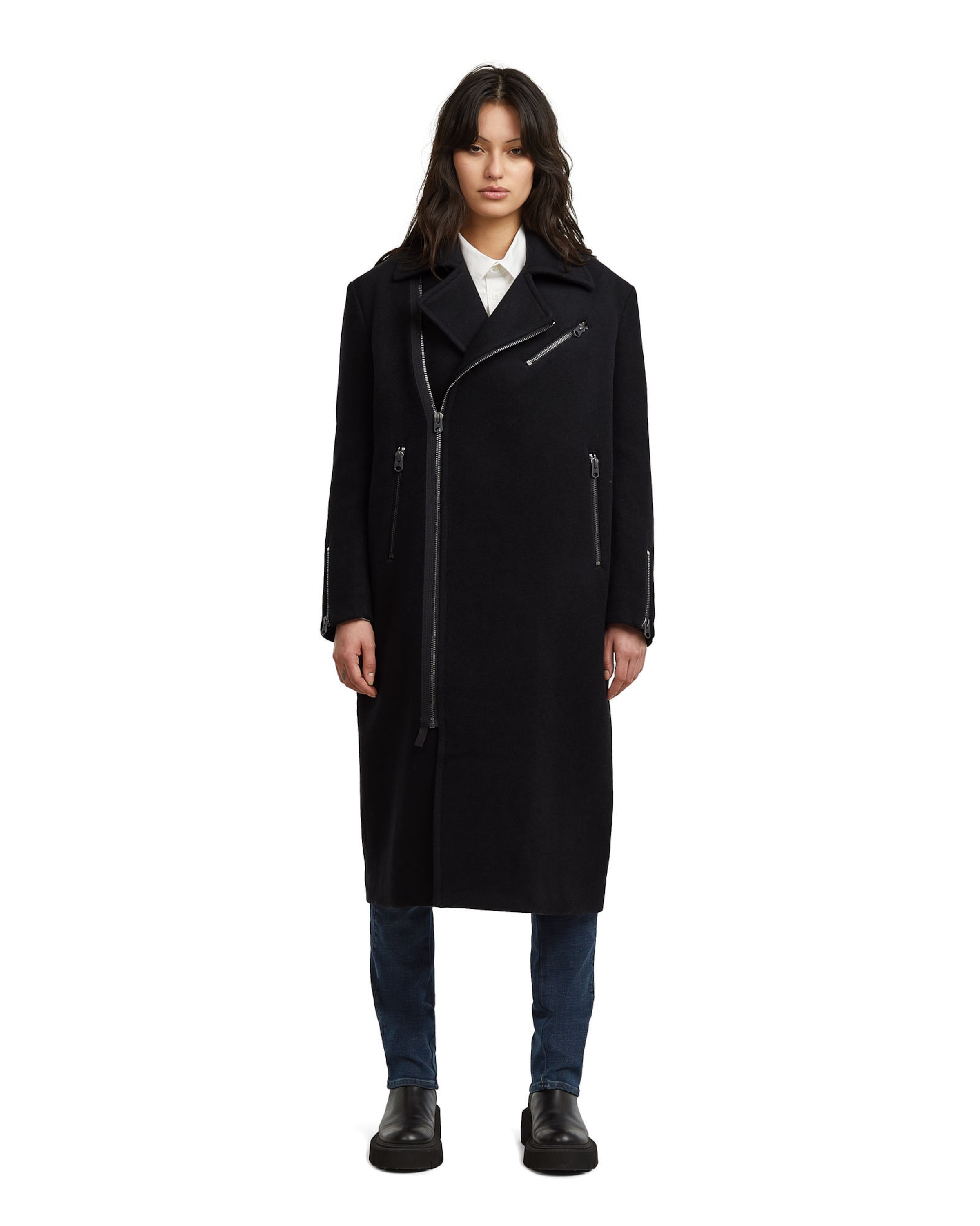 G-STAR Tussenmantel in Zwart: voorkant