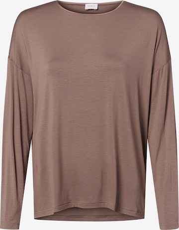Mey Schlafshirt 'Pure Chic' in Braun: Vorderseite