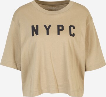 T-shirt 'NYPC' GAP en beige : devant