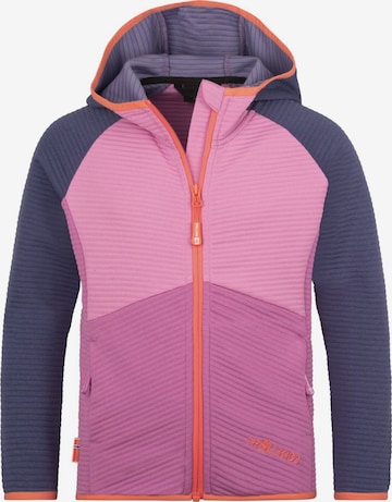 TROLLKIDS Fleece Jacket in Purple: front