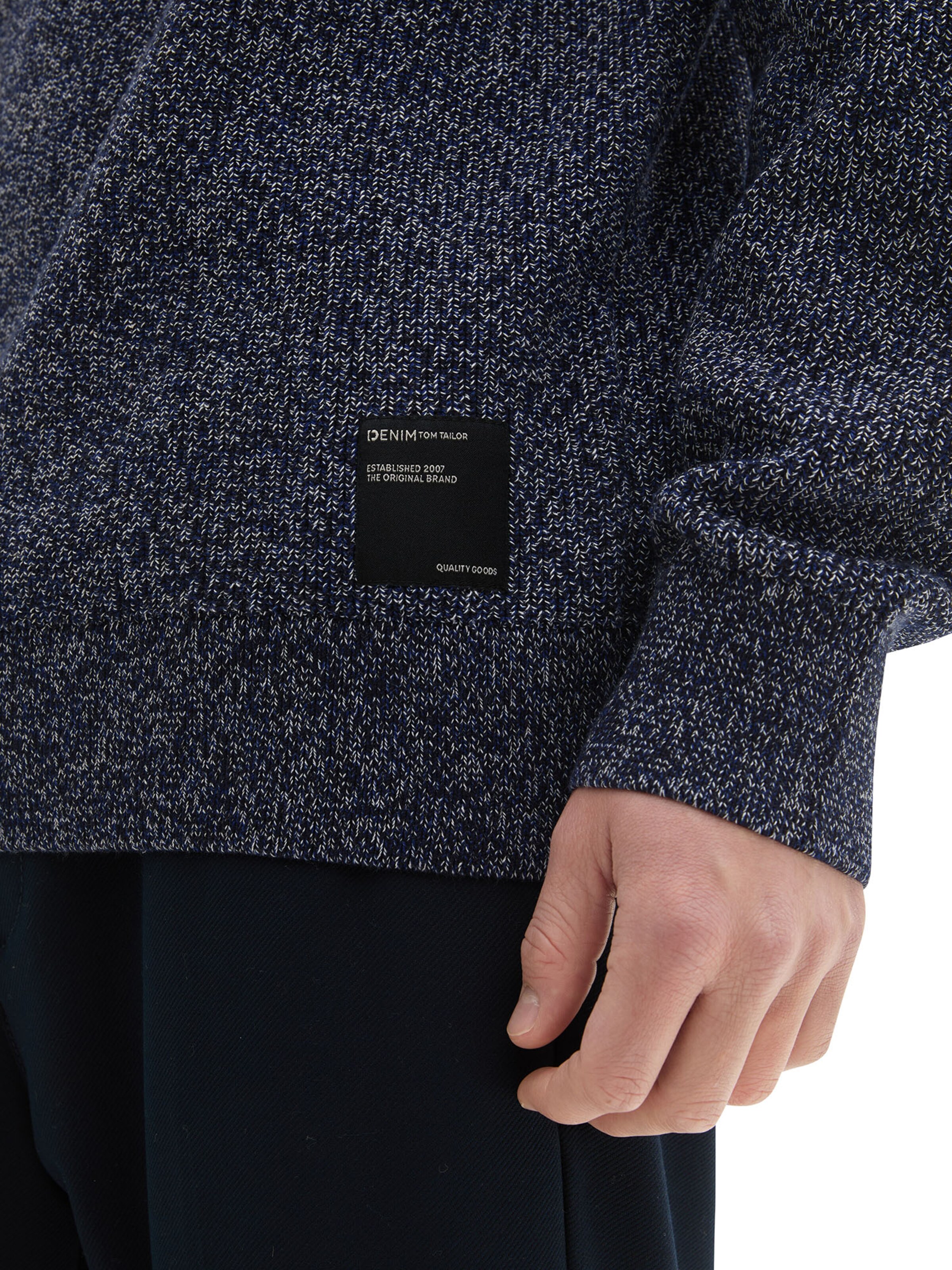 TOM TAILOR DENIM Trui in Blauw