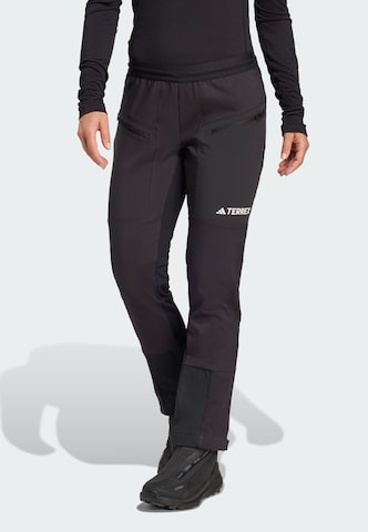 ADIDAS TERREX Regular Outdoorbroek 'Terrex Xperior' in Zwart