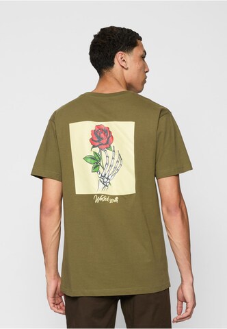 T-Shirt 'Wasted Youth' MT Men en vert