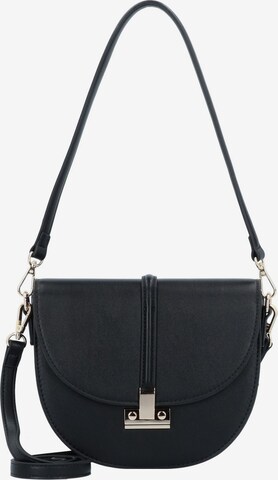 Seidenfelt Manufaktur Crossbody Bag 'Giora' in Black: front