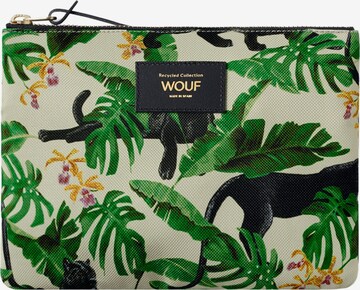 Wouf Cosmetic Bag in Green: front